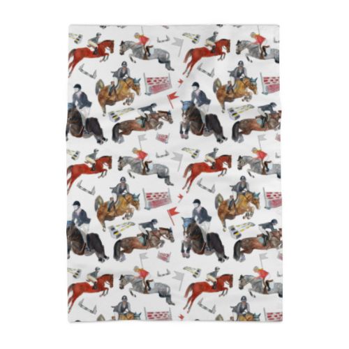 Showjumping Stars Tea Towel